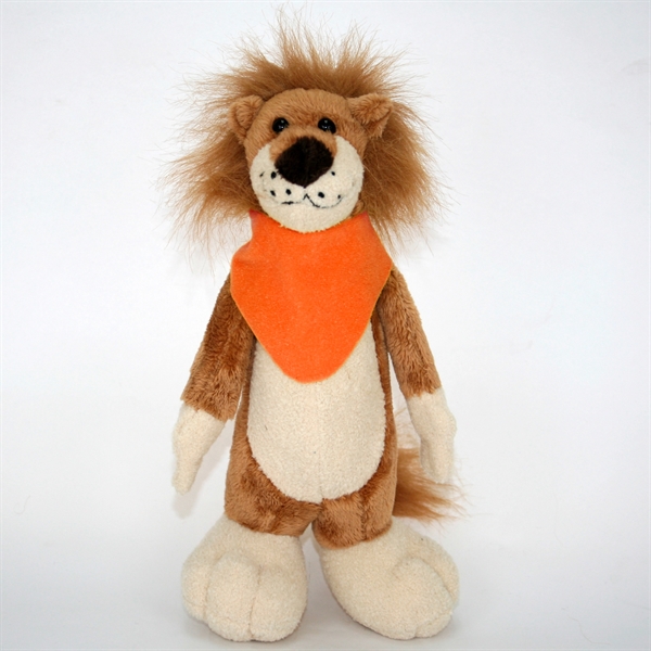 Long Body Stuffed Animal 10" Lion - Image 5