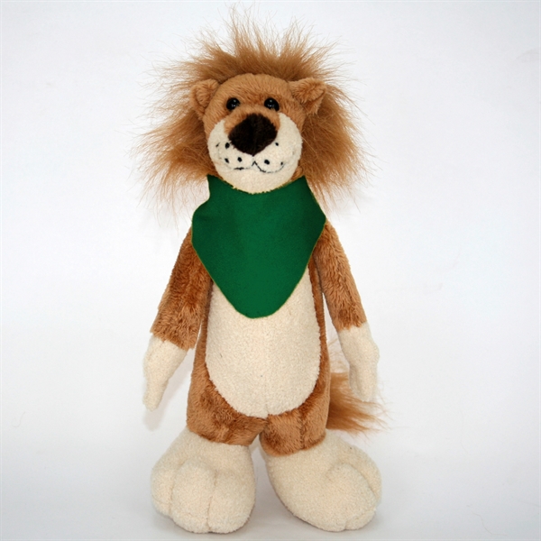 Long Body Stuffed Animal 10" Lion - Image 6