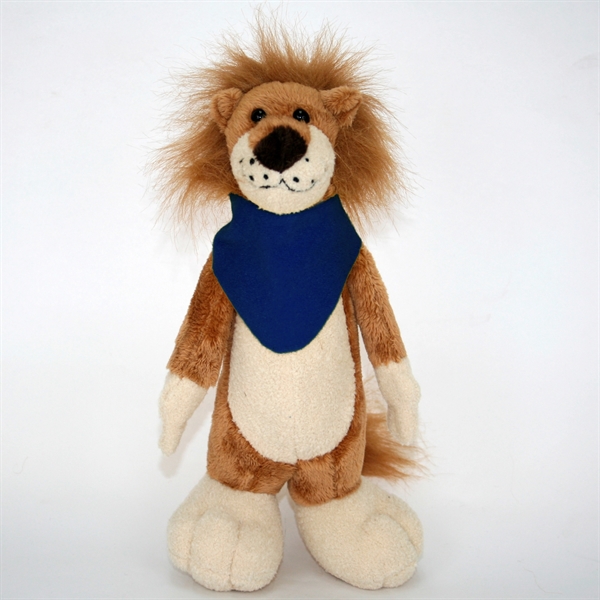 Long Body Stuffed Animal 10" Lion - Image 7