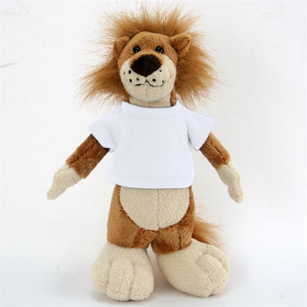Long Body Stuffed Animal 10" Lion - Image 8