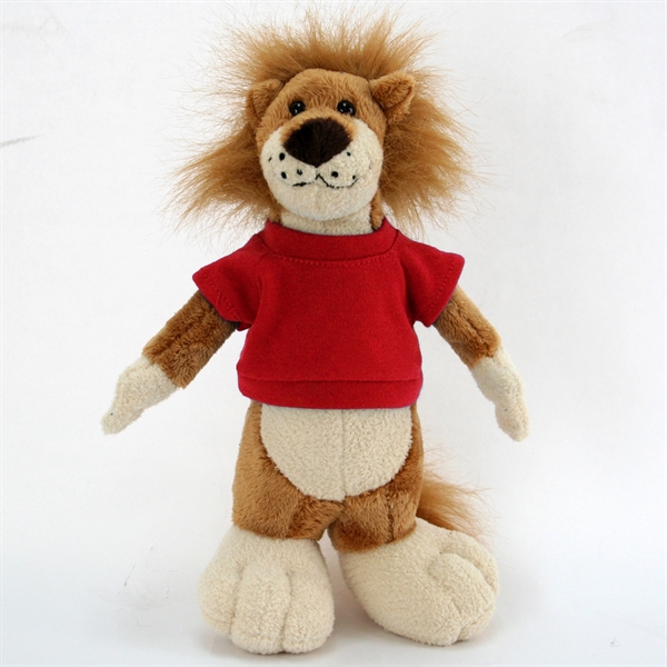 Long Body Stuffed Animal 10" Lion - Image 9