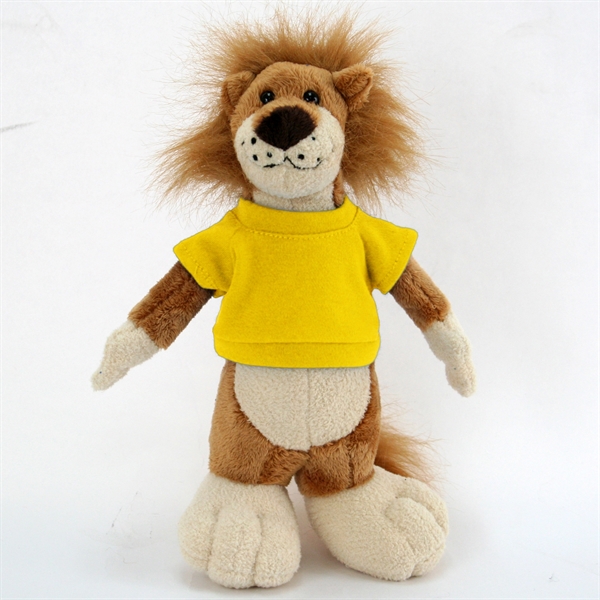 Long Body Stuffed Animal 10" Lion - Image 10