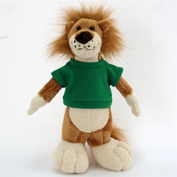 Long Body Stuffed Animal 10" Lion - Image 11