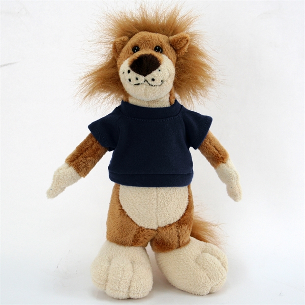 Long Body Stuffed Animal 10" Lion - Image 14