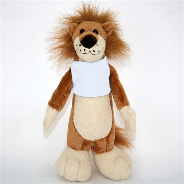 Long Body Stuffed Animal 10" Lion - Image 16
