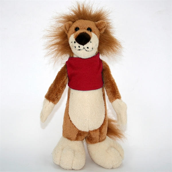 Long Body Stuffed Animal 10" Lion - Image 17