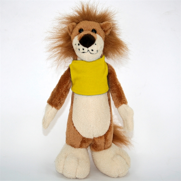 Long Body Stuffed Animal 10" Lion - Image 18