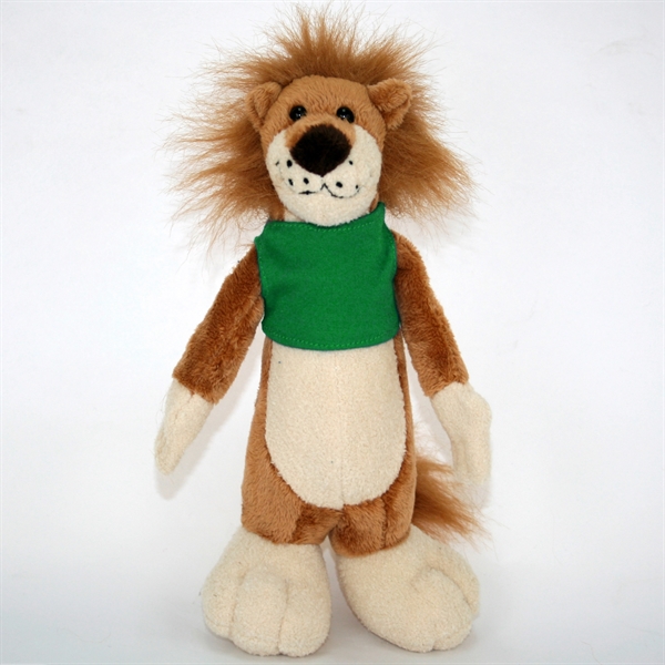 Long Body Stuffed Animal 10" Lion - Image 19