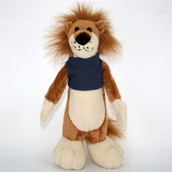 Long Body Stuffed Animal 10" Lion - Image 22