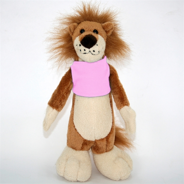 Long Body Stuffed Animal 10" Lion - Image 23
