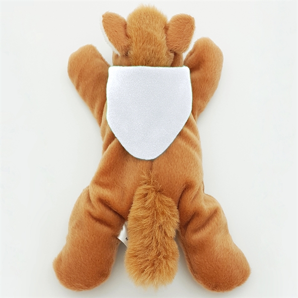 8" Laying Down Beanie Horse - Image 2