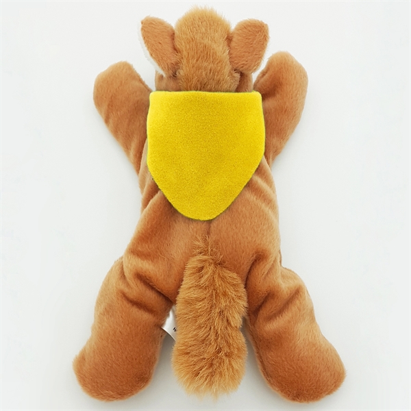 8" Laying Down Beanie Horse - Image 4