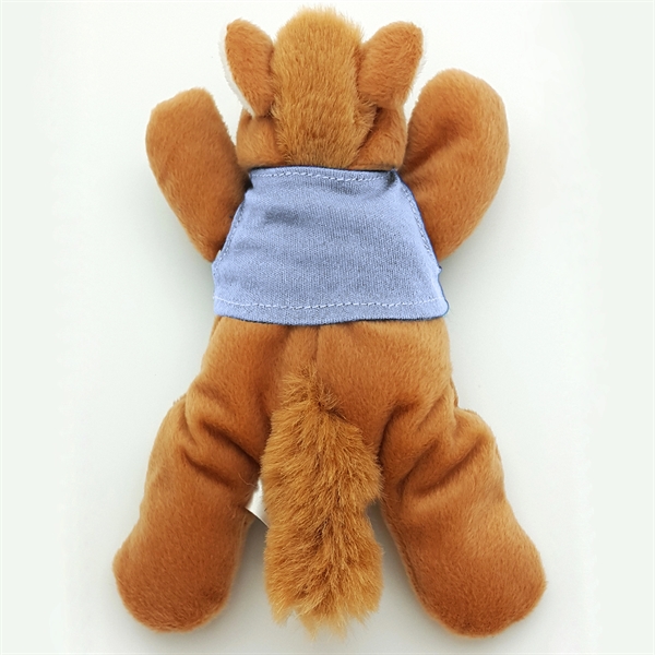 8" Laying Down Beanie Horse - Image 13