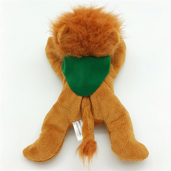 8"  Laying Down Beanie Lion - Image 6