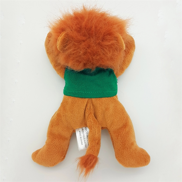8"  Laying Down Beanie Lion - Image 12