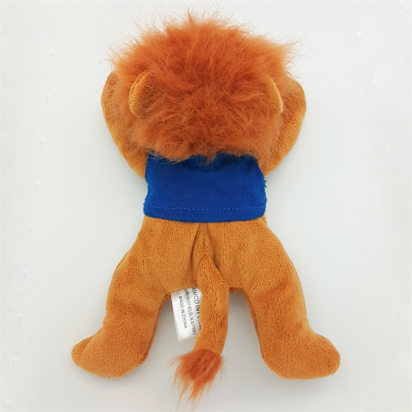 8"  Laying Down Beanie Lion - Image 13