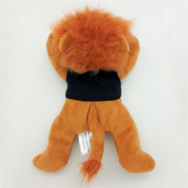 8"  Laying Down Beanie Lion - Image 15