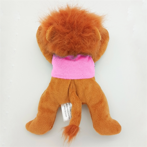 8"  Laying Down Beanie Lion - Image 16