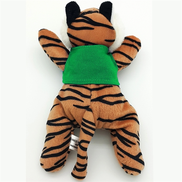 8" Laying Down Beanie Tiger - Image 12