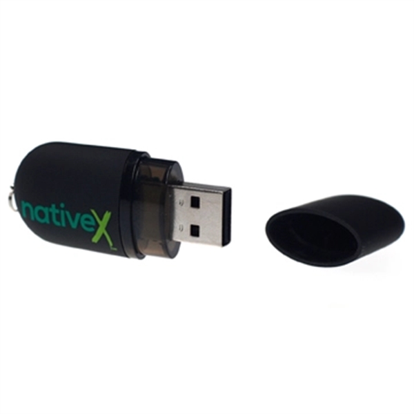 Cap USB Flash Drive w/ Key Ring - Image 6