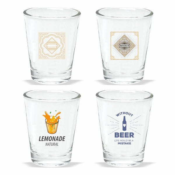 1 1/2 oz. Clear Shot Glass (Import) - Image 1