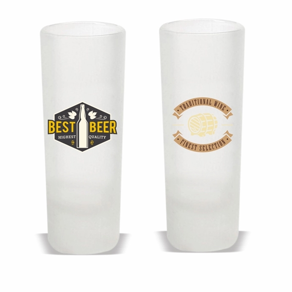 2 1/4 oz. Frosted Shot Glass - Image 2