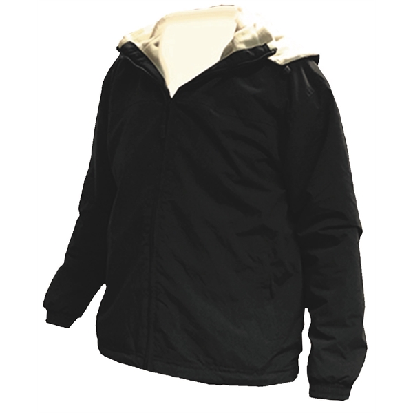 Unisex Water Resistant Outerwear Jacket w/Detachable Hood