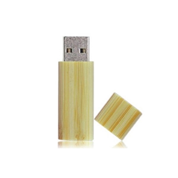 Marsh Wood USB Flash Drive w/ Key Ring - Image 7