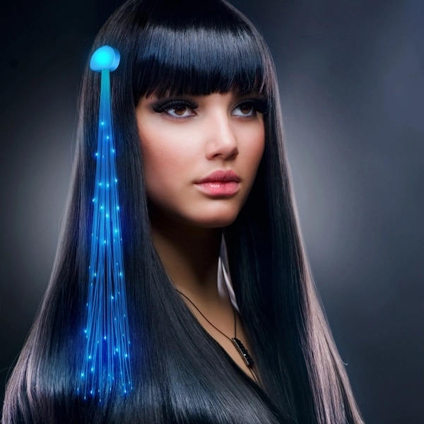 Light Hair Sparkle Clip Extensions - Image 3