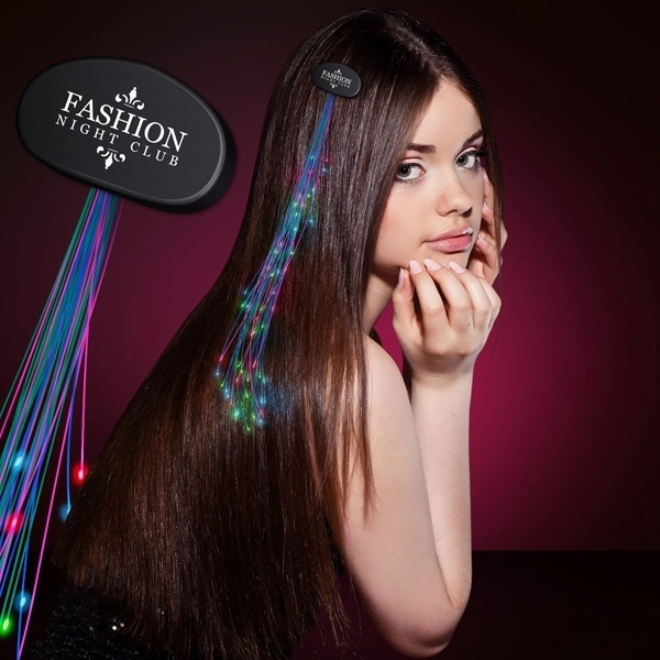 Light Hair Sparkle Clip Extensions - Image 11