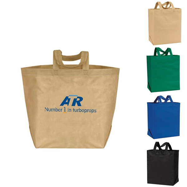 Grocery Tote Bag,  Economy Tote, Reusable Grocery bag - Image 1