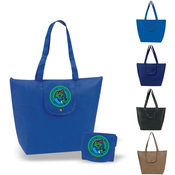 Foldable Tote Bag, Resusable Grocery bag, Grocery tote - Image 1