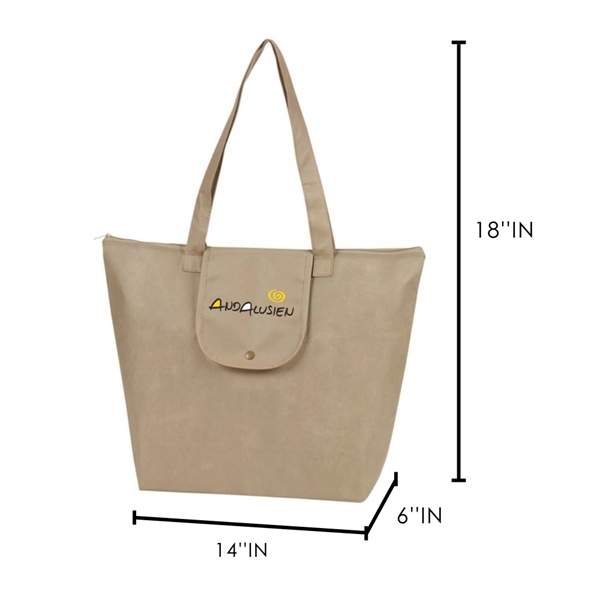 Foldable Tote Bag, Resusable Grocery bag, Grocery tote - Image 3