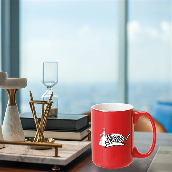 15 oz. El Grande Ceramic Coffee Mug - Image 7