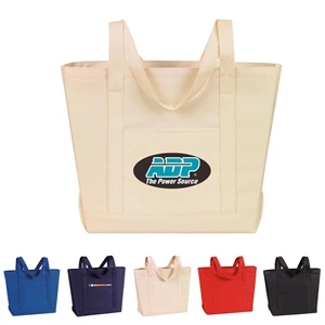Solid Boat Bag, Boat Tote Bag, Reusable Grocery bag