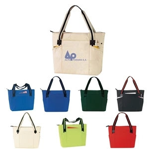 Tote Bag with Pocket, Canvas Tote Bag, Reusable Grocery bag