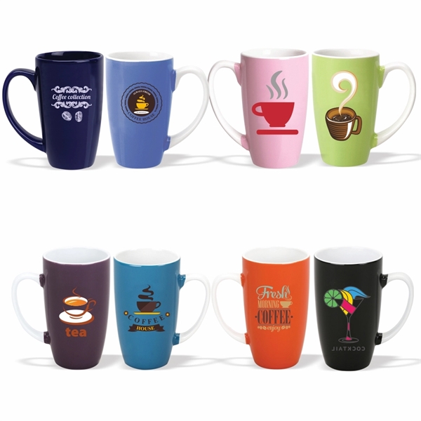 19 oz. Cafe Ceramic Coffee Mug - Image 1
