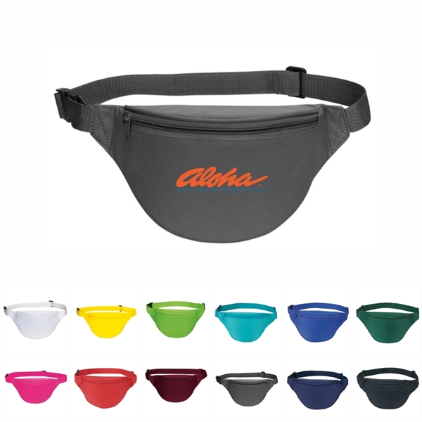 2-Zipper Fanny Pack, Personalised Fanny Pack - Image 1