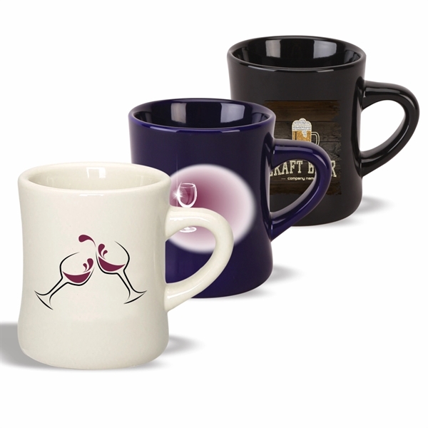 Coffee mug, 10 oz. Diner Mug, Ceramic Mug - Image 1