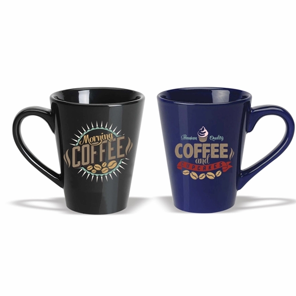 14 oz. Cafe Ceramic Coffee Mug - Image 1