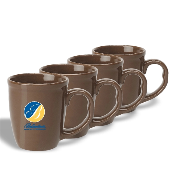 Coffee mug, 15 oz. That's My Ball (Brown),Ceramic Mug - Image 1