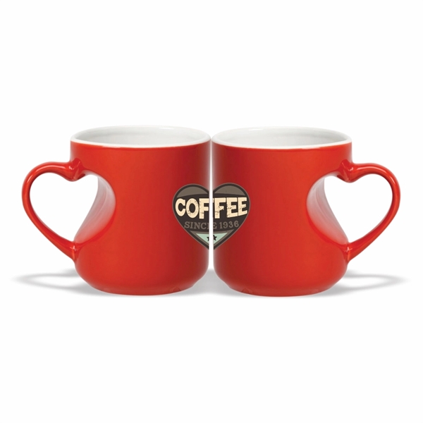 12 oz. Lover's Ceramic Coffee Mug - Image 1