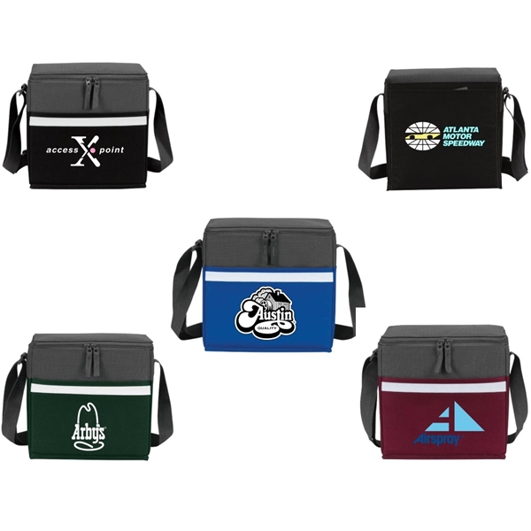 Cooler Bag, Two-Tone Accent 12 Pack Cooler - Image 3