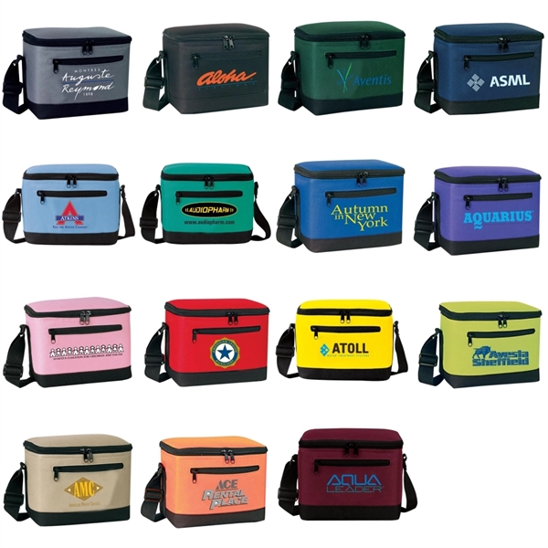 Cooler Bag, Deluxe 6 Pack Cooler, Mini Portable - Image 3