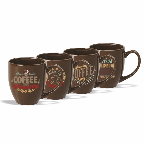 15 oz. Bistro Ceramic Coffee Mug - Image 6
