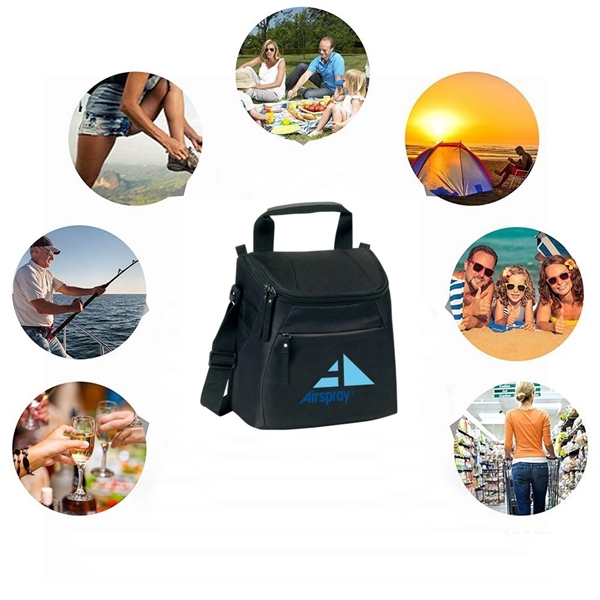 Cooler Bag, 12-Pack Plus Cooler, Portable Insulated Bag - Image 4