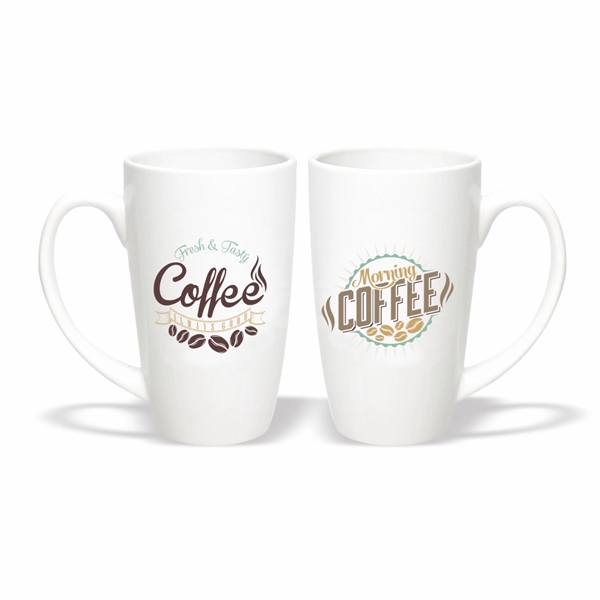 19 oz. Cafe Ceramic Coffee Mug - Image 3