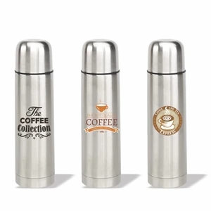 17 oz. Stainless Steel Vacuum Flask, Personalised Flask
