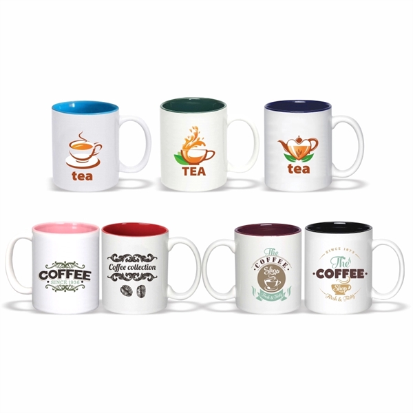 11 oz. Photo Ceramic Coffee Mug with Handle - Image 3