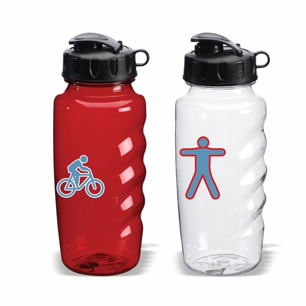 Water bottle, 25 oz. Tritan Bottle with Carabiner - Image 1
